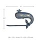 thumbnail image 2 of Cast Iron Paper Towel Holder Whale Paper Holder Coat Hook Towel Rack Bathroom Organizer Kitchen Rol, 2 of 5