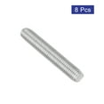 thumbnail image 4 of Uxcell 8 Pack M10 x 2.36 inch 0.06 inch Pitch 304 Stainless Steel Fully Threaded Rod Bar Studs, 4 of 6