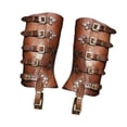 thumbnail image 1 of Botas Steampunk cubre tops protectores de piernas para viajes accesorios para fotos de disfraces de Halloween Amarillo marron, 1 of 8