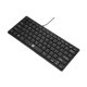 thumbnail image 2 of Teclado con cable 78 Teclas USB Plug and Play perfke diseño ergonómico, 2 of 9
