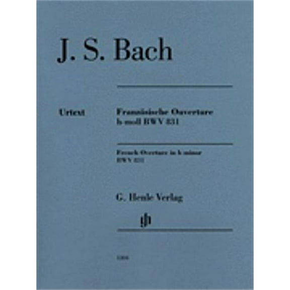 Hal Leonard French Overture B Minor Bwv 831 Piano Solo