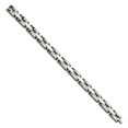 thumbnail image 3 of White Stainless Steel bracelet Contemporary 7.5 in 10 mm, 3 of 4