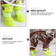 thumbnail image 3 of 4 Pcs Pet Rainshoes Waterproof Silicone Pet Shoes Anti-slip Rain Shoes, 3 of 3