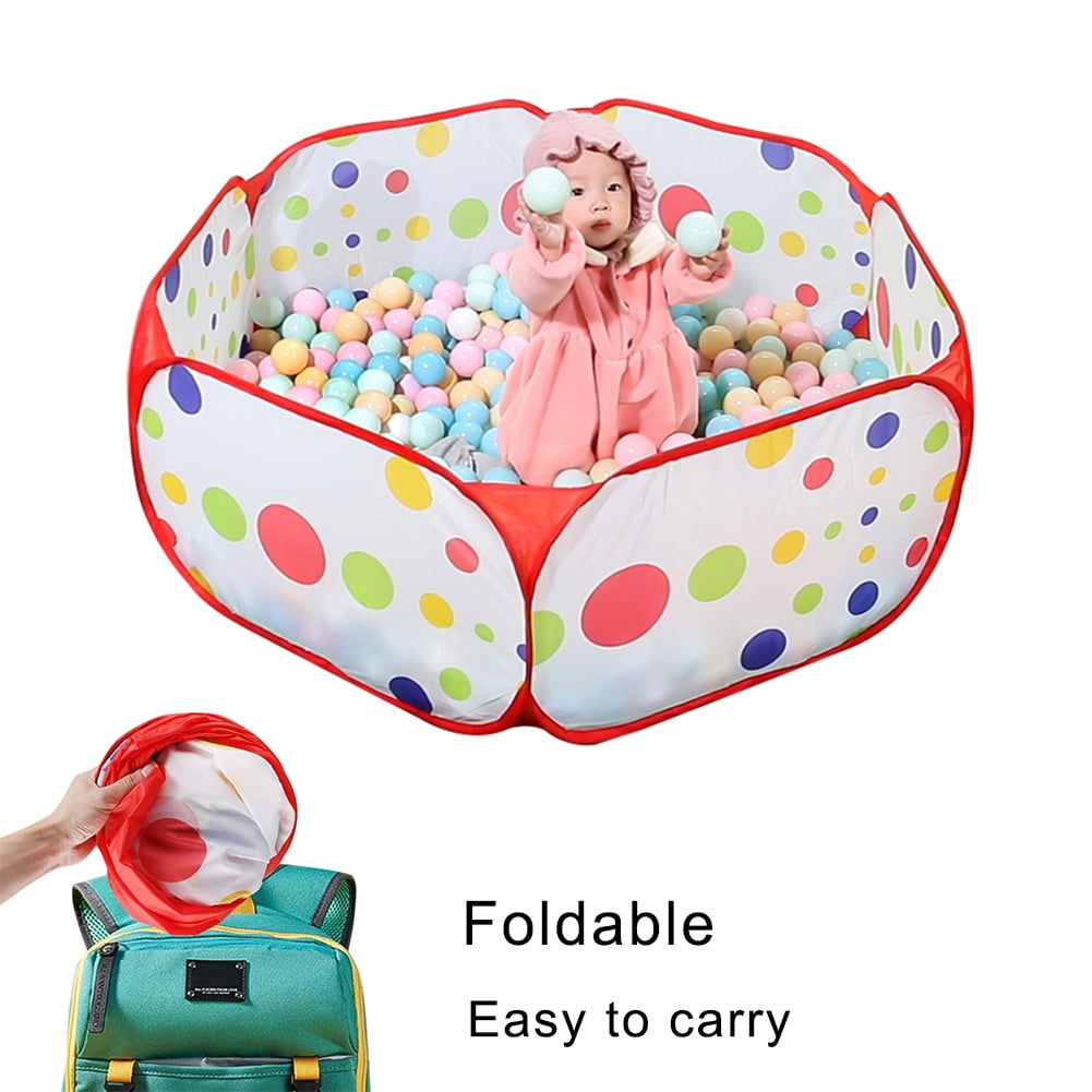 Foldable   Ball Basket Pit Boys Girls Outdoor & Indoor Play Toy Tent 1M 