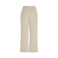 thumbnail image 6 of yillto Lounge Sets for Womens Crew Neck Short Sleeve Shirts Top and Wide Leg Loose Pants Sleepwear Causal 2 Piece, 6 of 7