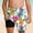 E103-Multicolor, variant on hengsof Boys' Summer Printed Beach Swim Trunks Stylish Double Layered Comfortable Drawstring Elastic Waistband Beach Sports Casual Shorts with Pockets