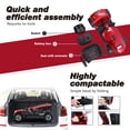 thumbnail image 5 of SYNGAR Mobility Scooters for Seniors with UBS Port & 2 Cup Holders, 4 Wheels Foldable Electric Scooters for Seniors with 300W Motor, 16 Miles Range, Storage Basket, Easy Assembly, Red, 5 of 12