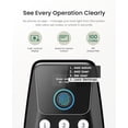 thumbnail image 3 of DESLOC C110-W Touchscreen Keypad Door Lock with Fingerprint, Keyless Entry Door Lock with 100 Fingerprints Storage,Smart Door Locks for Front Doors, Auto-Lock,Easy Installation–Black, 3 of 12