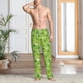 thumbnail image 2 of Susaid St. Patrick's day1 Print Mens Pajama Pants Set Sleep & Lounge Pants, PJ Bottoms with Pockets and Button Fly-XX-Large, 2 of 6