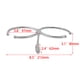 thumbnail image 4 of Scienceny Soporte para botellas Soportes de acero inoxidable Brillo pulido Acabado fino Soporte Estructura simple Latas Tazas Barco RV Bombillas para automóviles, 4 of 6