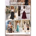 thumbnail image 4 of Black Chiffon Maxi Skirt High Elastic Waist A-Line Flowy Skirt, 4 of 6