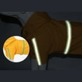 thumbnail image 6 of Pet Dog Clothes Hooded Raincoats Reflective Strip Dog Rain Coat Jackets Outdoor Pu Waterproof Dog Clothes for, 6 of 8