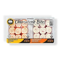 Formaggio Cheese Charcuterie Bites, Pepperoni & Hard Salami 8 oz