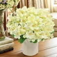 thumbnail image 2 of HuiXinOu Artificial Orchid Flowers, Silk Floral Arrangement for Home Decor, Wedding Centerpiece & Photography Props, Realistic Fake Plant in Vase, Purple White Bloom, 2 of 5