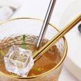 thumbnail image 4 of YAOMOBB Pulp Juice Filter Spoon Colorful Stainless Steel Tea Drinking Straws Spoon Filter Reusable Gourd Tea Tool, 4 of 7