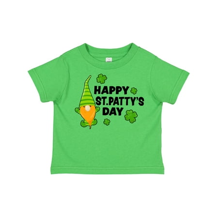 

Inktastic Happy St Pattys Day with Gnome Gift Toddler Boy or Toddler Girl T-Shirt