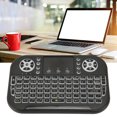 thumbnail image 1 of Mini Wireless Keyboard,  Keyboard Backlit Convenient ABS Mouse Button Multi Touch with Touchpad for Cellphone for Tablet, 1 of 7