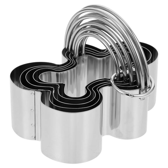 LOLIPPYY Stainless Steel Christmas Baking Pan Set with Cookie Mold for Holiday Cookies and Treats