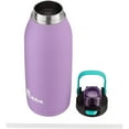 thumbnail image 4 of Bubba Comfortable 40 oz Dark Lavender Stainless Steel Water Bottle with Chug Lid, 4 of 4