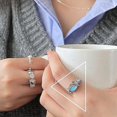 thumbnail image 1 of S925 Sterling Silver Retro Niche Design Ring For Women Does Not Fade, 1 of 4