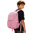thumbnail image 4 of Fgnfyis Backpack for Kids Breathable Mesh Large Capacity Versatile Travel Gym Children Adults School Backpack Red, 4 of 4