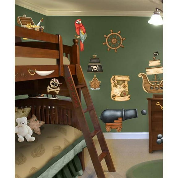 Borders Unlimited 10003 Pirates Treasure Super Jumbo Applique