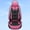 Black + pink, variant on OTOEZ Diamond Pattern Leather Car Seat Covers, Full Coverage 5-Seat Set, Universal Fit for Cars SUVs Trucks, Waterproof & Airbag Compatible