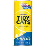 Purina Tidy Cats, Litter Box Deodorizer For Multiple Cats, 20 oz canister