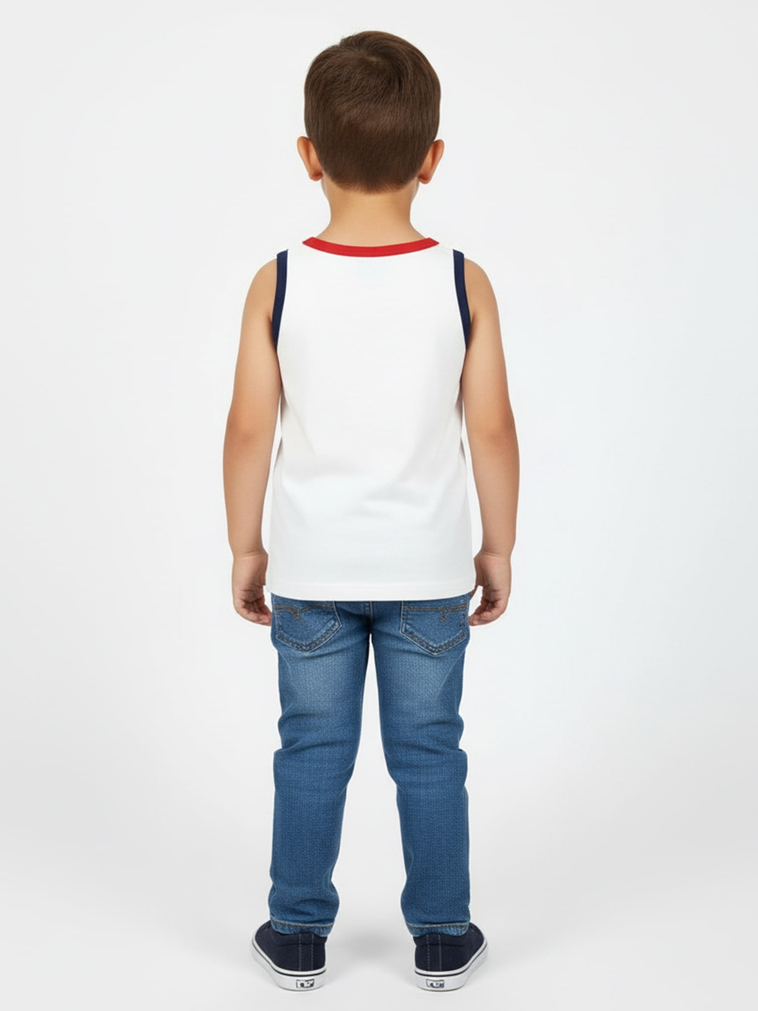 Disney Toddler Boys Mickey USA Graphic Tank Top, Sizes 12M-5T