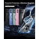 thumbnail image 3 of Funda de teléfono ESR para iPhone 16 con MagSafe de grado militar transparente, 3 of 9
