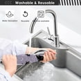 thumbnail image 7 of Coolnut 2 Pack Faucet Mat Splash Guard for Kitchen Sink,Black Cheeky Cat Halloween 30x5 Inch Super Absorbent Microfiber Sink Protector Mat, Kitchen Sink Mat Machine Washable Kitchen Sink Accessories, 7 of 7