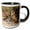 Black/White, variant on 3drose, Florida, Fort Myers. Burrowing Owl Pair - Na02 Cad0034 - Claudia Adams, 11oz Magic Transforming Mug