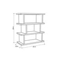 thumbnail image 3 of Ada Home Décor Stockton Side Table, 21'' x 24'' x 9'', Oak, 3 of 4