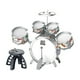 thumbnail image 3 of Juego de batería de Jazz para niños, kits de batería de bajo, instrumentos musicales de juguete, Pedal de percusión para puesta en escena, niños de Estilo B, 3 of 9
