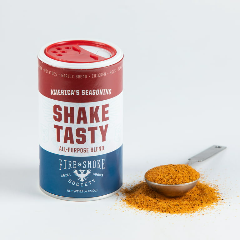 Fire & Smoke Society Shake Tasty All Purpose Seasoning Blend, 8.1 ounce -  DroneUp Delivery