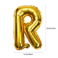 thumbnail image 2 of FONDOTIN 2 Sets Festival Balloons Letter Balloons Assorted Color 16 Inch Party Layout Christmas Party, 2 of 5