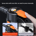 thumbnail image 4 of Car Wash Sprayer Electric Foam Sprayer Handheld Professional 2L Snow Foam Cannon Motorized for Cars Wash Car Gray,1 x Car Wash Sprayer 1 x Data cable,Gray, 4 of 5