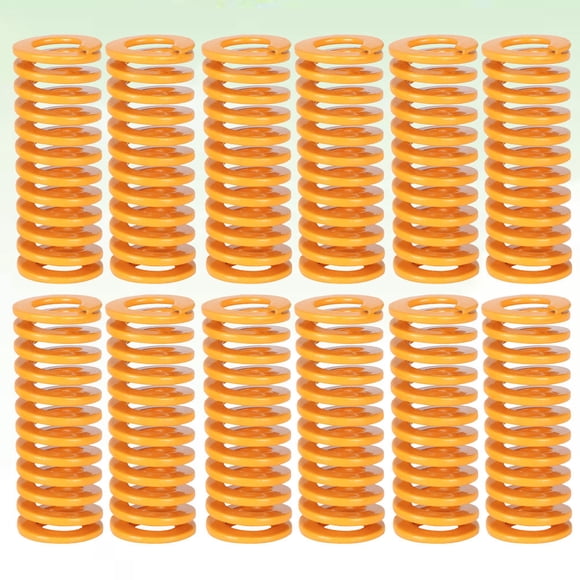 CHICHUMID 12Pcs Light Load Compression Springs For Industrial Use 1.02X0.39In