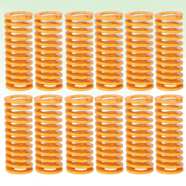 CHICHUMID 12Pcs Light Load Compression Springs For Industrial Use 1.02X0.39In