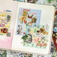 thumbnail image 5 of 80 Sheets Japanese Sticker Book, Food, Plants, Flowers, Text Theme Vintage Scrapbook Stickers for Journaling Scrapbooking Kawaii Food Sticker for Adults, DIY Scrapbooking Journaling Gifts, 5 of 9