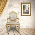 thumbnail image 3 of Marshall, Laura 23x32 Gold Ornate Wood Framed with Double Matting Museum Art Print Titled - Eiffel View II, 3 of 4