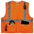 thumbnail image 4 of Ergodyne Glowear 8225HL Type R Class 2 Standard Solid Vest, Orange, 4XL/5XL, 4 of 4