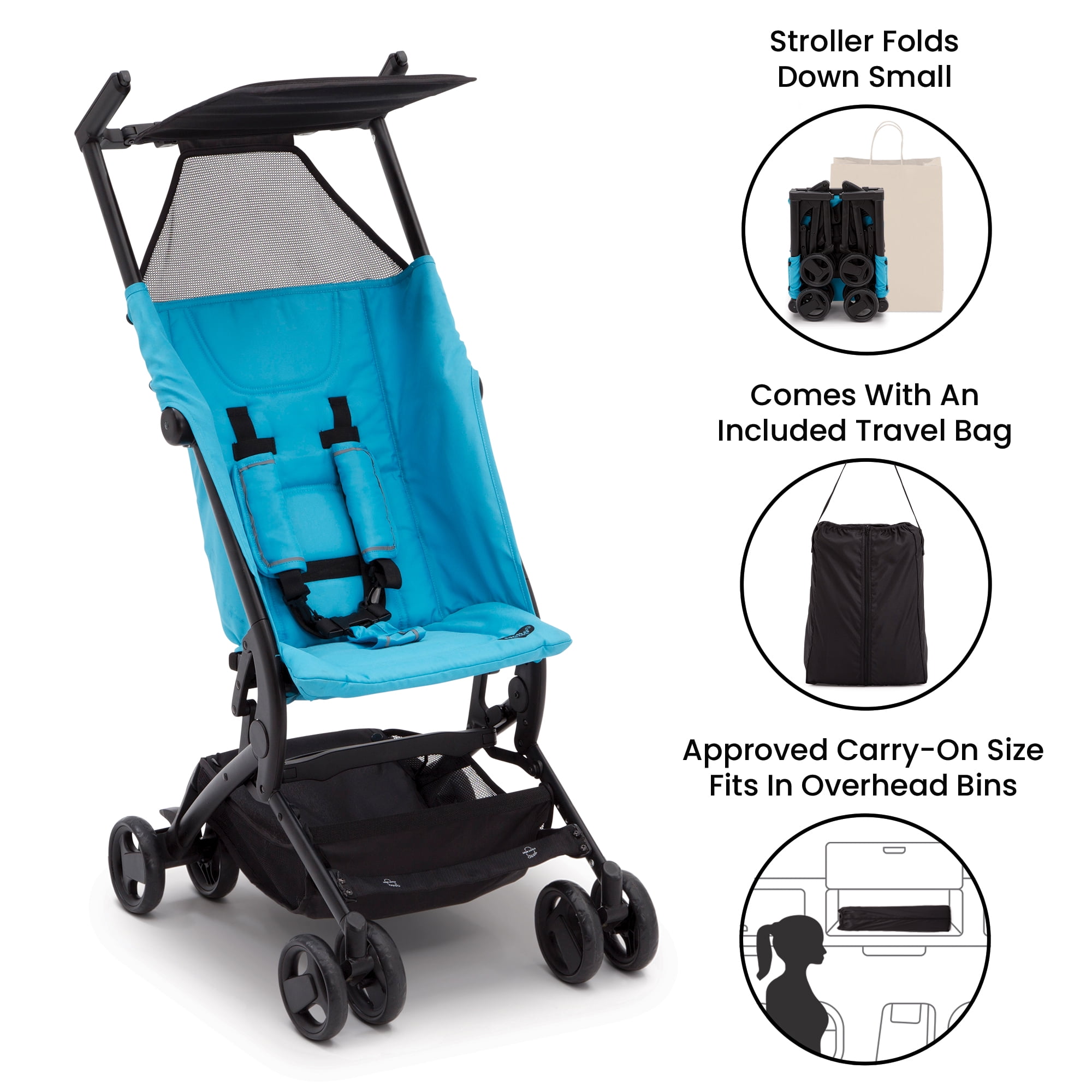 stroller that folds into a square