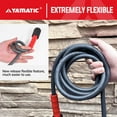 thumbnail image 6 of YAMATIC Super Flex Pressure Washer Hose, 3200 PSI 50 FT x 1/4 Kink Resistant High Pressure Hose, Power Washer Hose, Heavy Duty M22-14mm x 3/8" Quick Connect, 6 of 8