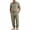 Army Green, variant on hotojiny Mens Summer 2 Piece Set Button Collared Short Sleeve Golf Shirt Cinch Bottoms Cargo Pants Walking Casual Outfits(White,X-Large)