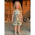 thumbnail image 5 of BemeyourBBs 2Pcs Toddler Baby Girl Duck Hunting Outfit Cute Infant Baby Girl Summer Clothes Sleeveless Bird Embroidery Babydoll Shirt Tank Tops Elastic Waist Camouflage Print Shorts Set, 5 of 9