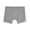 Grey, variant on rygai Men Panties Thin Breathable Trace-less Detailed Raised Bag Protective Nylon Ice Silk Men Underwear Men Accessory,Black,3XL
