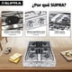 thumbnail image 2 of Parrilla A Gas Supra De 4 Quemadores De Sobreponer Plateada, 2 of 6