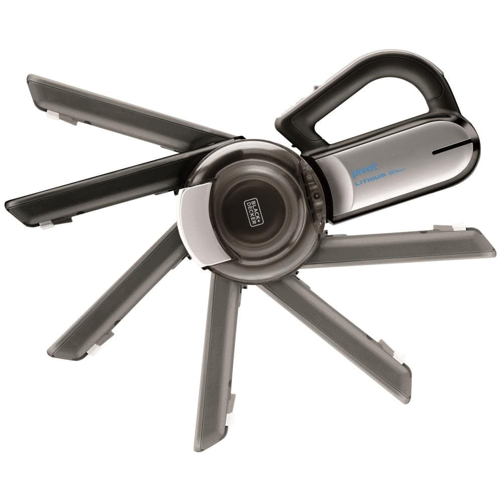 BLACK+DECKER dustbuster 20V MAX Lithium-Ion Pivot Vac Cordless Hand Vacuum, BDH2000PLA