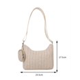 thumbnail image 2 of Bolsa de viaje DQrwqpou Bolsa de mensajero de paja de moda Bolsa de playa de verano elegante portátil informal, 2 of 9